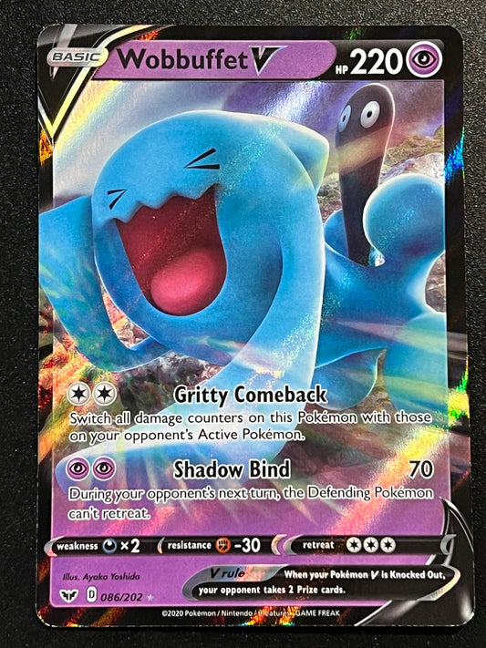 086/202 Wobbuffet V - Sword/Shield Base Ultra Rare