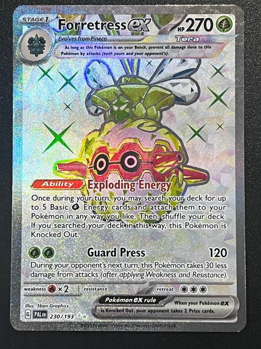 230/193 Forretress Ex - Pokémon Paldea Evolved Ultra Rare