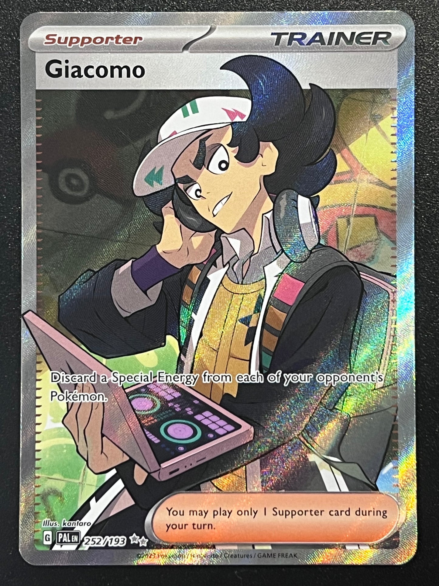 252/193 Giacomo - Pokémon Paldea Evolved Ultra Rare