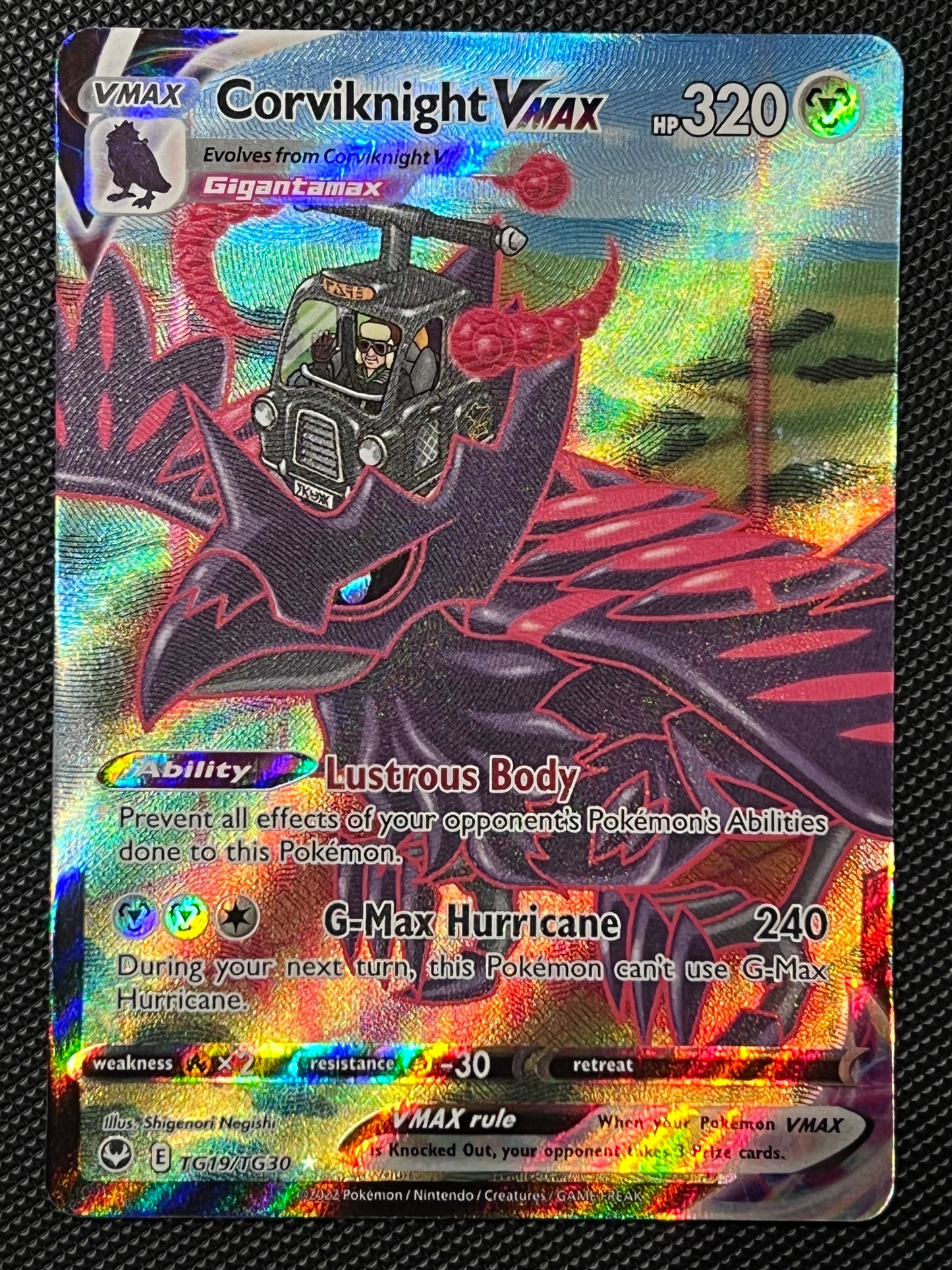 Corviknight Vmax - TG19/TG30 Silver Tempest Rare Hol