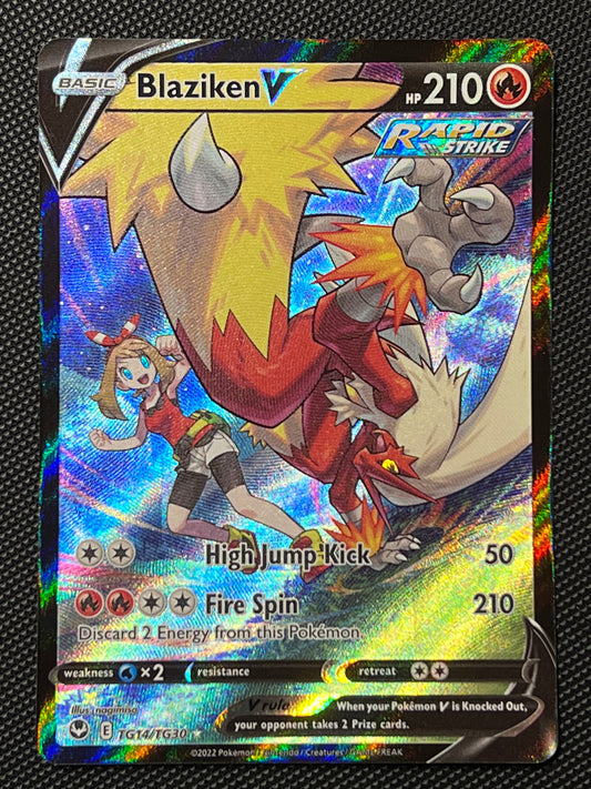 Blaziken V - TG14/TG30 Silver Tempest Rare Holo