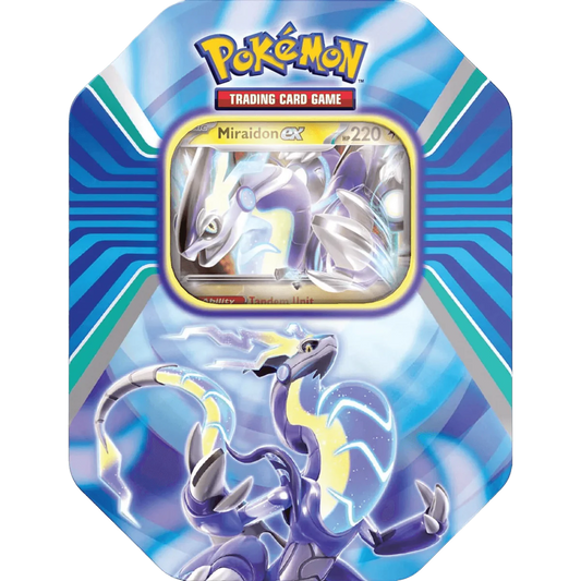 Pokémon TCG: SV02 - Paldea Legends Tin (Miraidon)