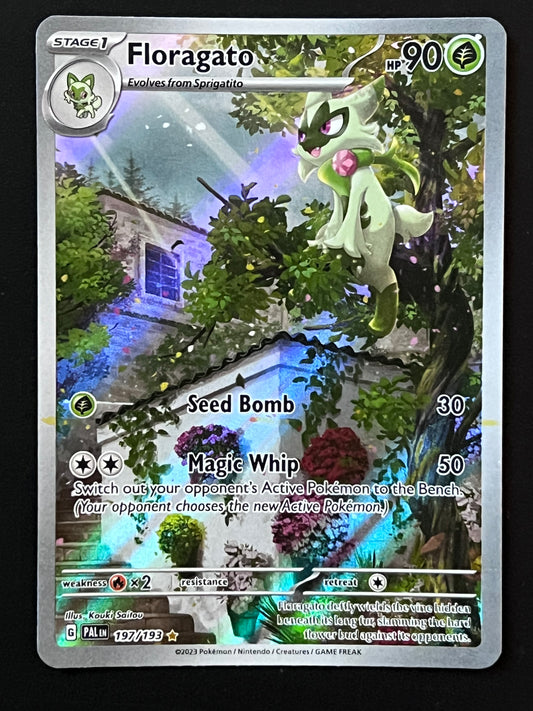 197/193 Floragato - Pokémon Paldea Evolved Illustration Rare