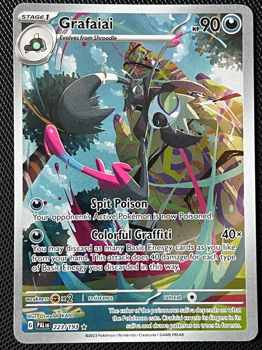 223/193 Grafaiai - Pokémon Paldea Evolved Illustration Rare