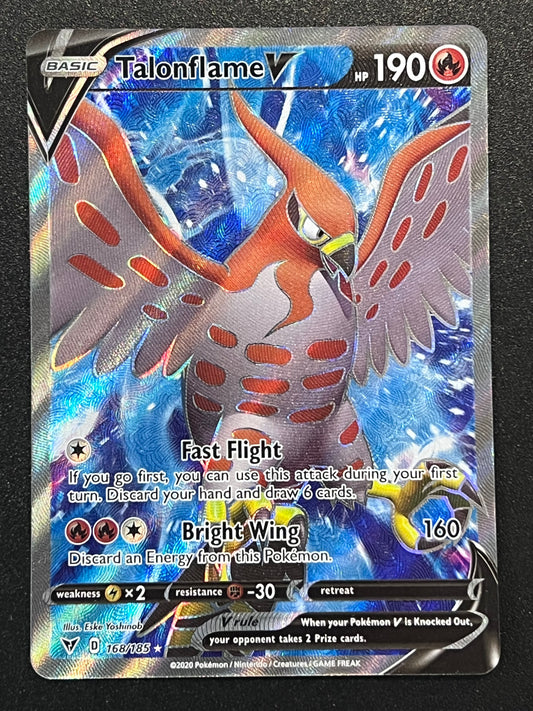 168/185 Talonflame V - Pokémon Vivid Voltage Full Art