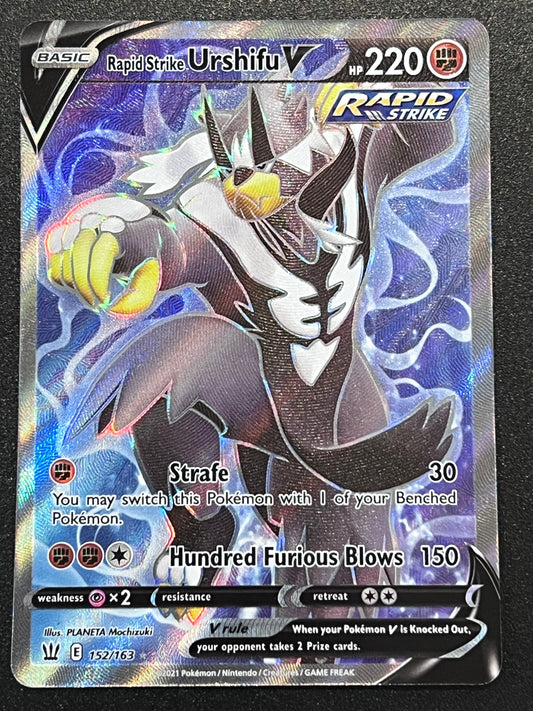 Rapid Strike Urshifu V - 152/163 Battle Styles Full Art Rare Holo V