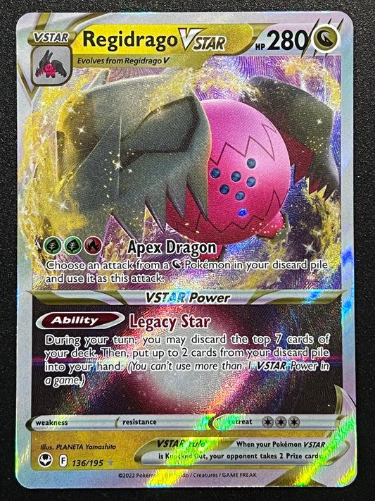 Regidrago VStar - 136/195 Silver Tempest Rare Holo VStar