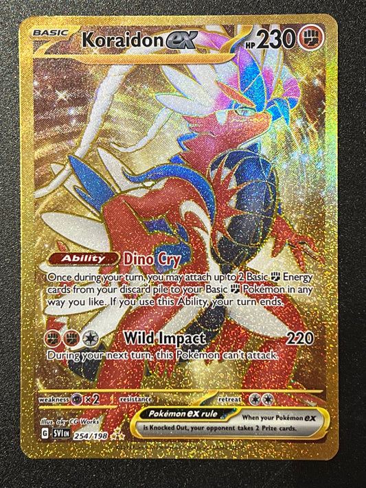 254/198 Koraidon Ex - Pokémon Scarlet/Violet Base Hyper Rare