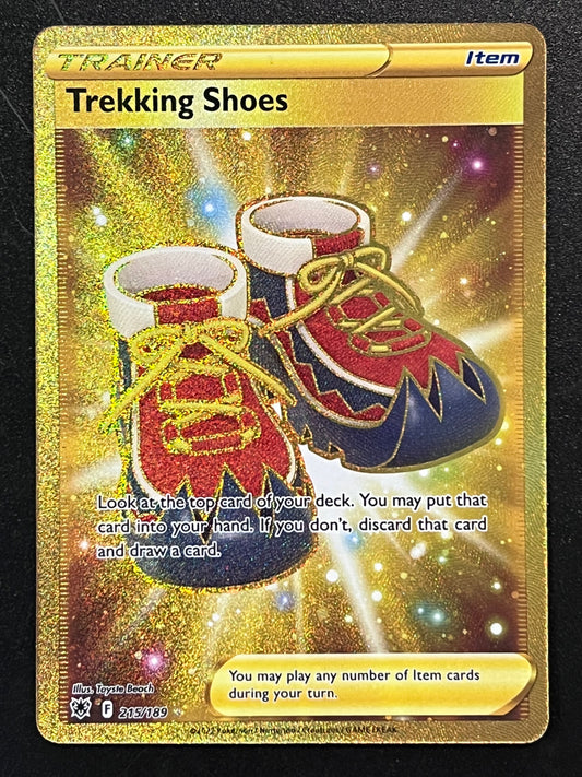 Trekking Shoes - 215/189 Astral Radiance Rare Secret Gold Holo