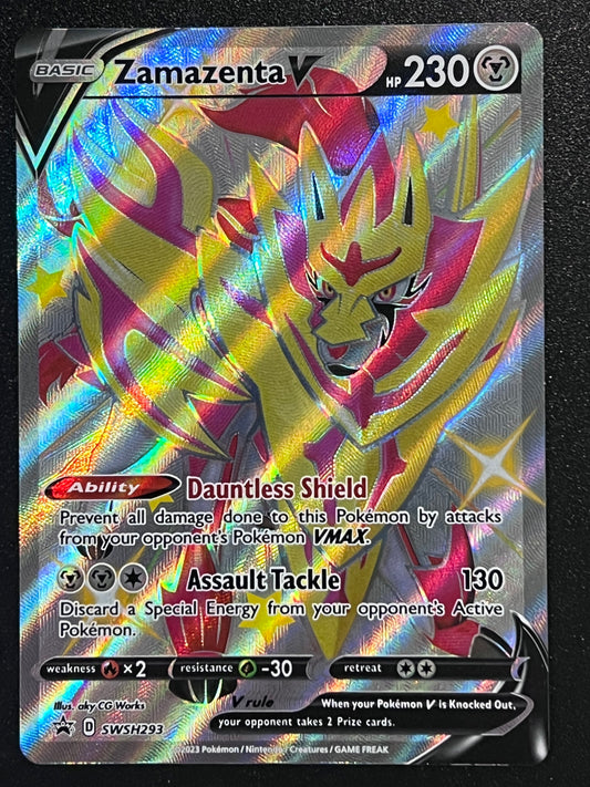 Zamazenta V - SWSH293 Holo Promo Black Star