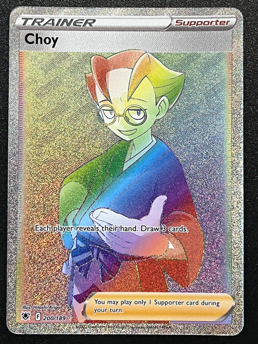 Choy - 200/189 Astral Radiance Rainbow Rare Holo