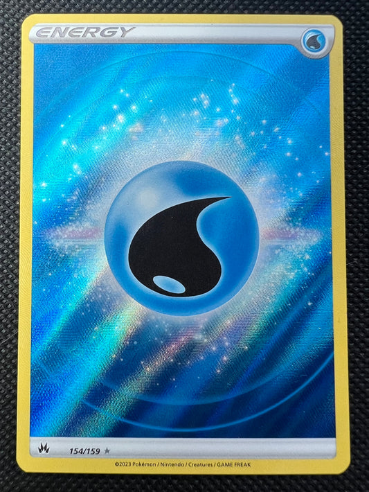 154/159 Water Energy - Pokémon Crown Zenith Ultra Rare