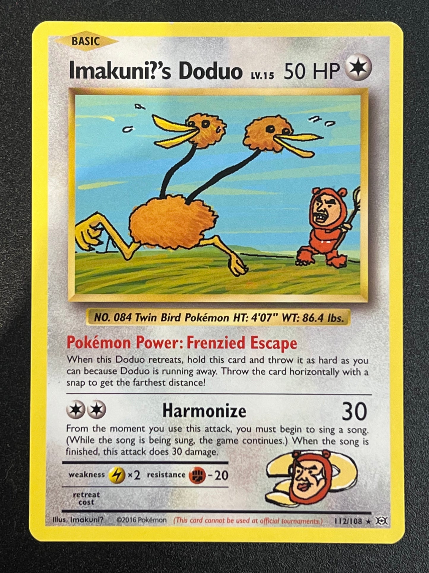 Imakuni?’s Doduo - 112/108 Evolutions Secret Rare