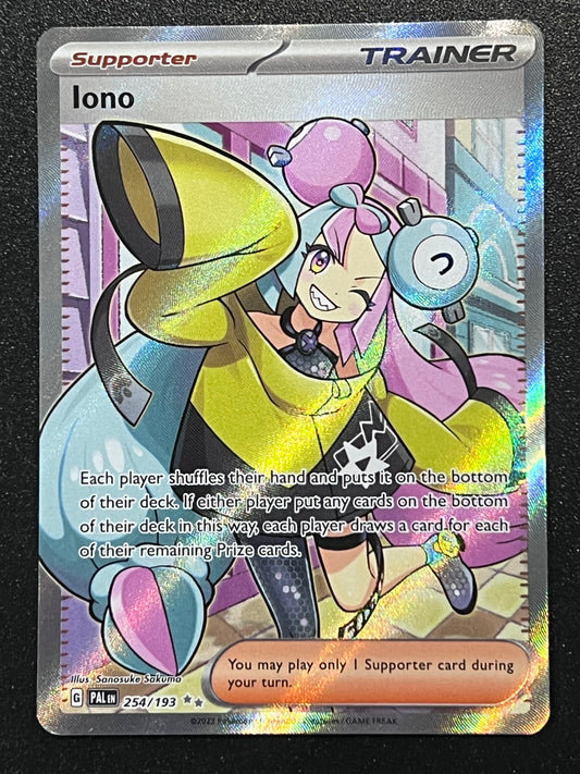 254/193 Iono - Pokémon Paldea Evolved Ultra Rare