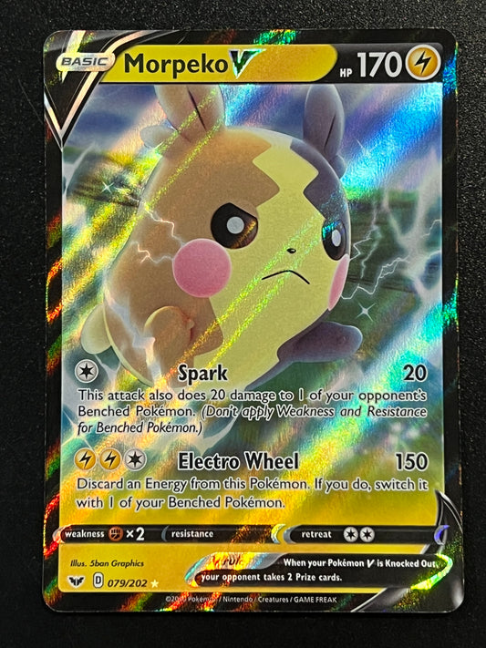 079/202 Morpeko V - Sword/Shield Base Ultra Rare