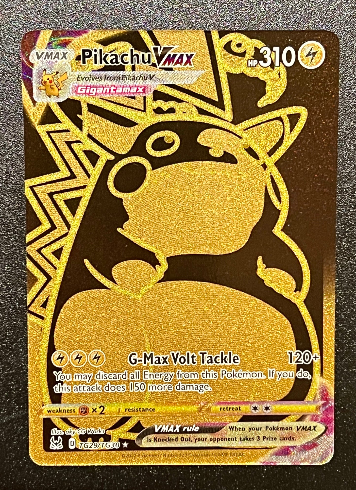 Pikachu Vmax - TG29/TG30 Lost Origin Rare Holo