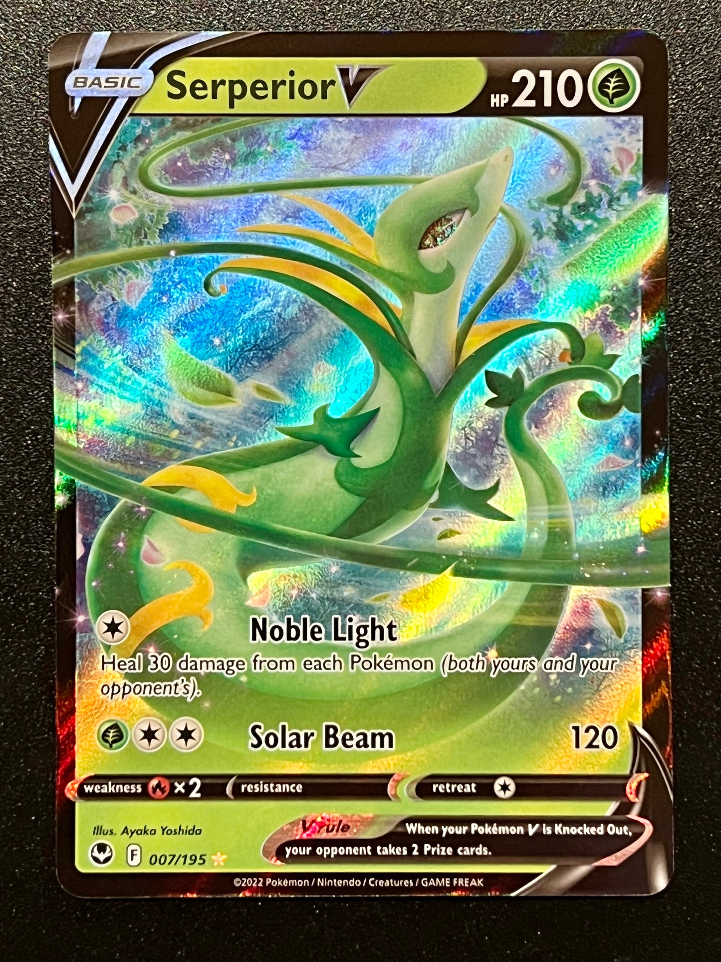 Ho-Oh V - 140/195 Ultra Rare - Silver Tempest