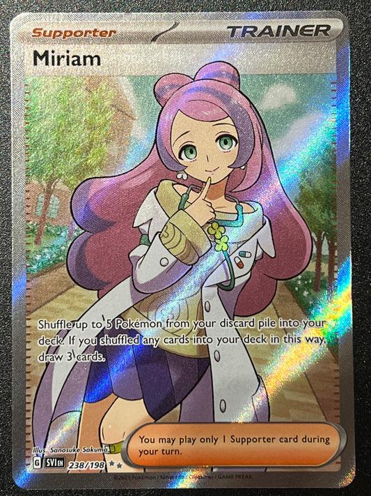 238/198 Miriam - Pokémon Scarlet/Violet Base Ultra Rare