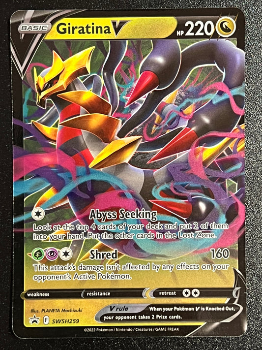 Giratina V - SWSH259 Holo Promo Black Star