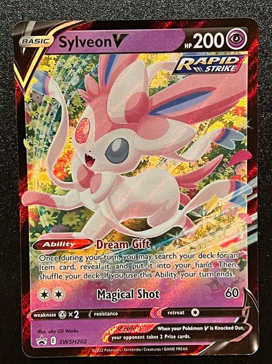 Sylveon V - SWSH202 Holo Promo Black Star