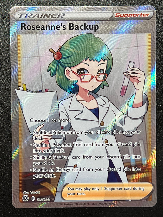 Roseanne’s Backup - 172/172 Brilliant Stars Ultra Rare Holo