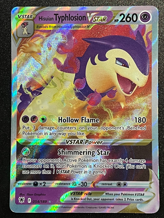 Typhlosion VStar - 054/189 Astral Radiance Rare Holo