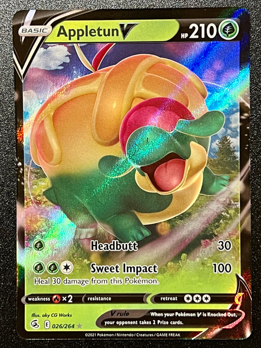 Appletun V - 026/264 Fusion Strike Rare Holo V