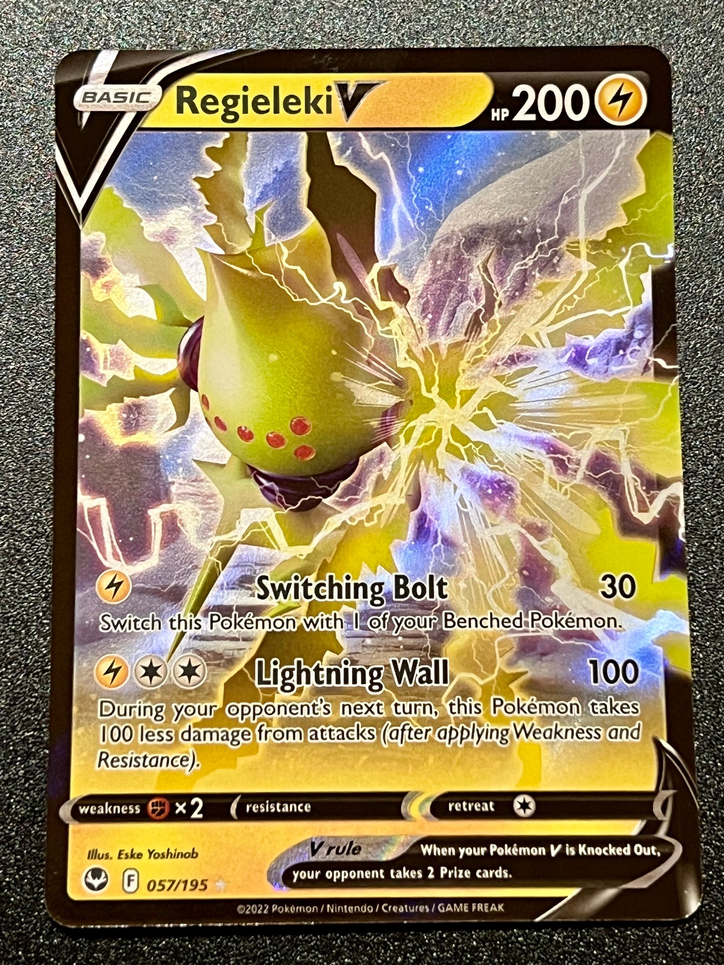 Regieleki V - 057/195 Silver Tempest Rare Holo