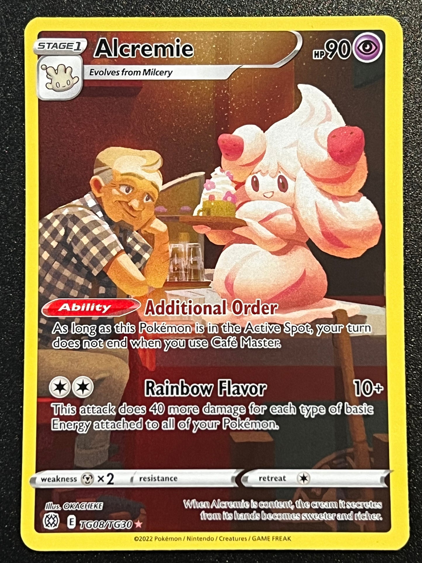 TG08/TG30 Alcremie - Brilliant Stars Trainer Gallery