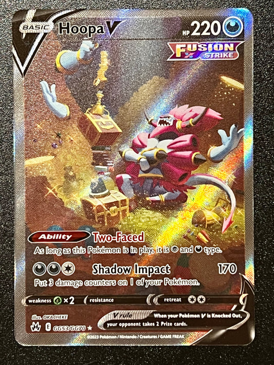 GG53/GG70 Hoopa V - Pokémon Crown Zenith Ultra Rare