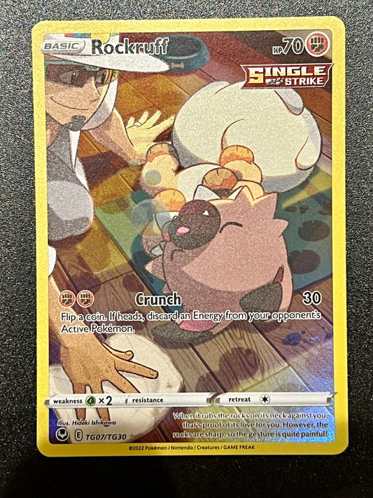 Rockruff- TG07/TG30 Silver Tempest Rare Holo