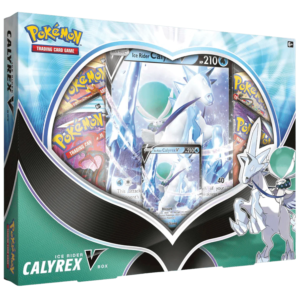 Pokémon TCG: Ice Rider Calyrex V Box