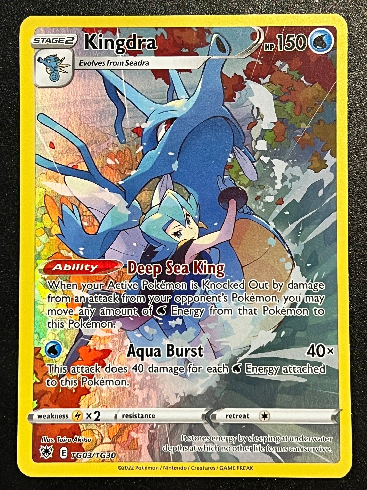 Kingdra - TG03/TG30 Astral Radiance Rare Holo