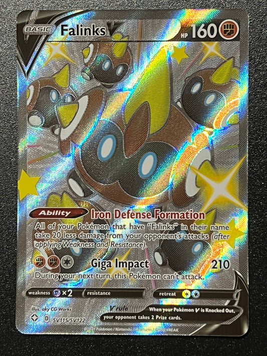 Falinks V - SV115/SV122 Shining Fates Rare Holo V