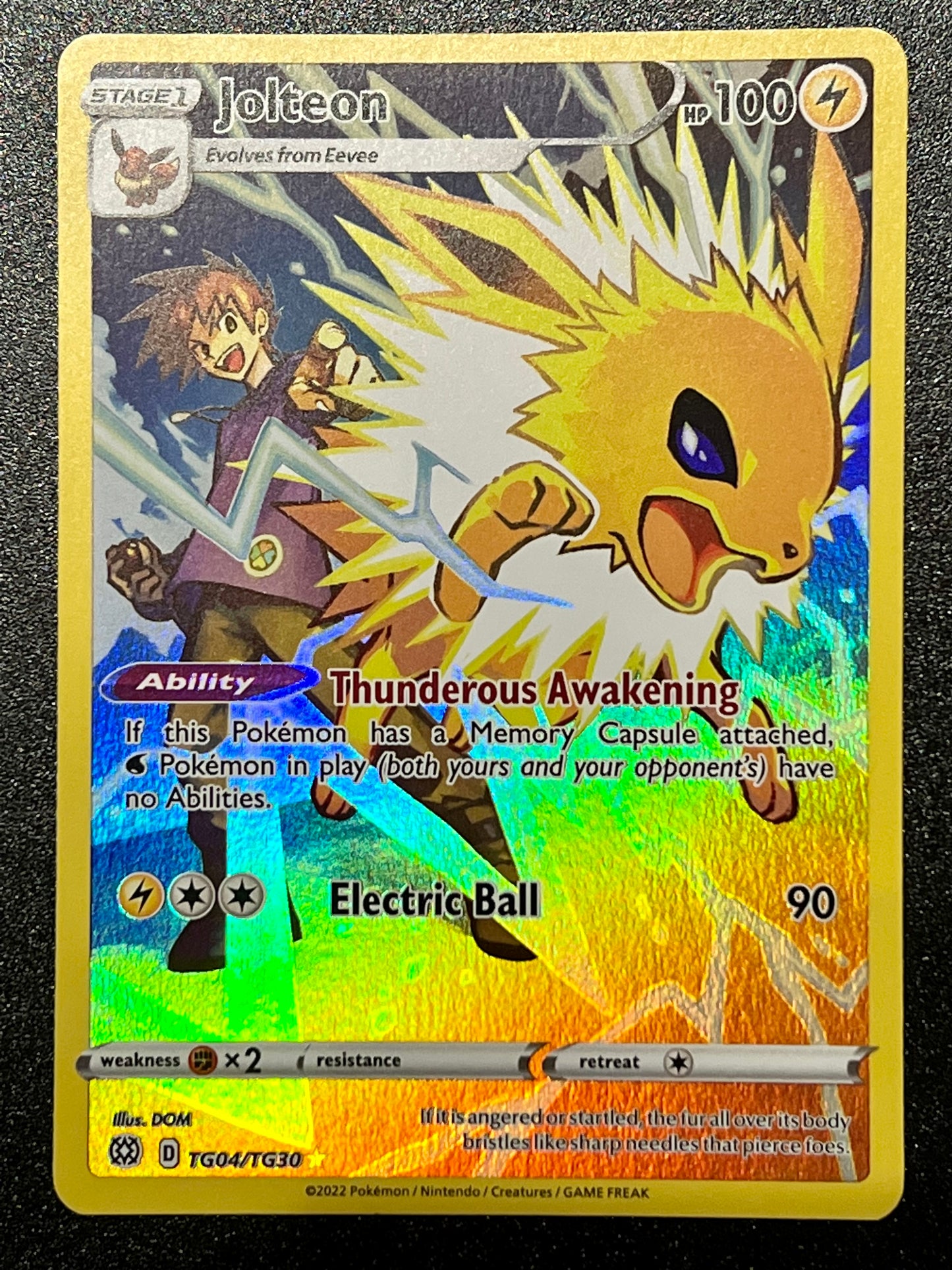 TG04/TG30 Jolteon - Brilliant Stars Trainer Gallery