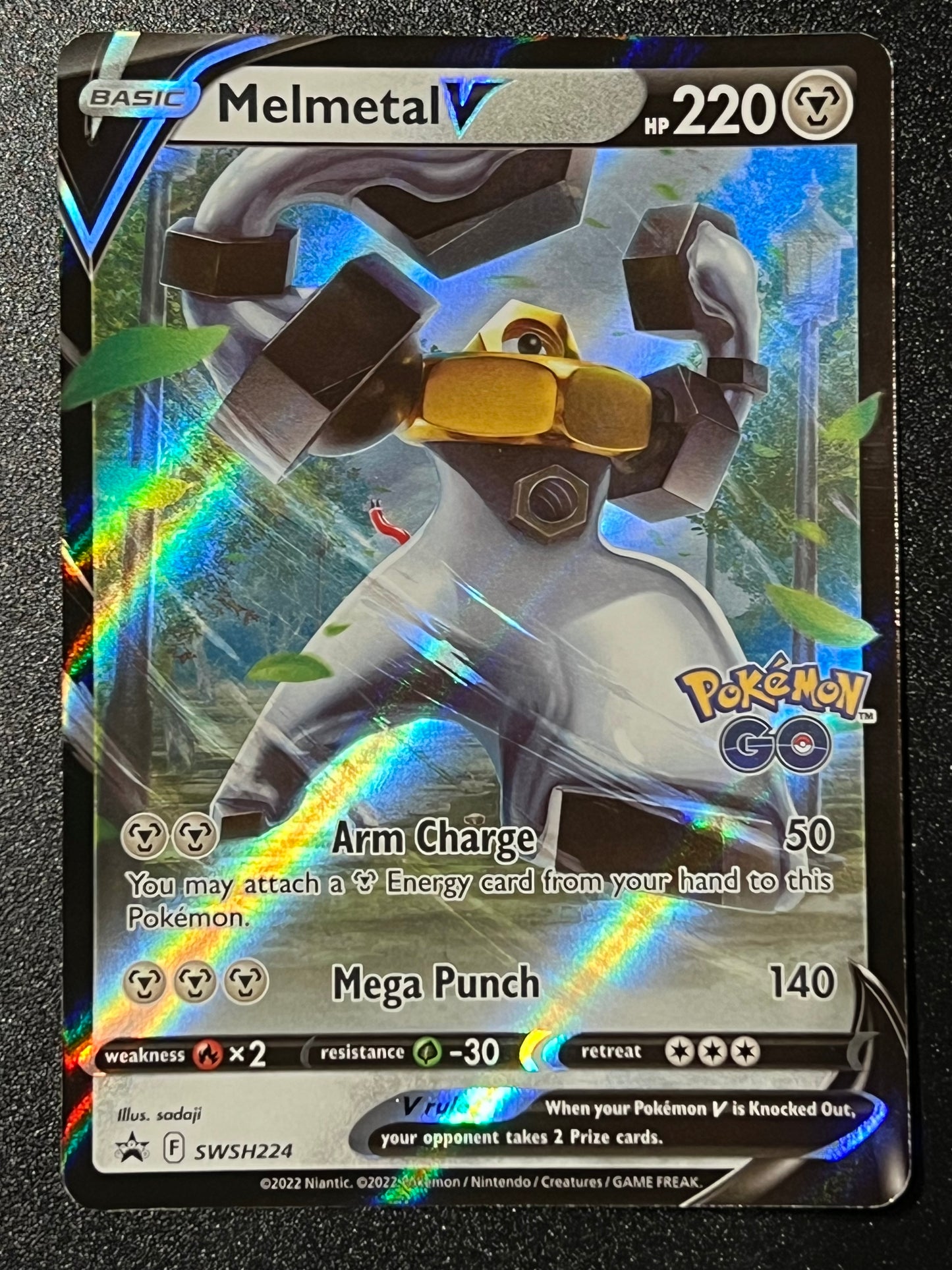 Melmetal V - SWSH224 - Holo Promo Black Star