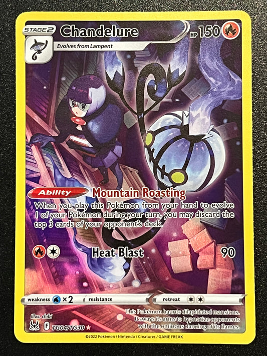 Chandelure - TG04/TG30 Lost Origin Rare Holo