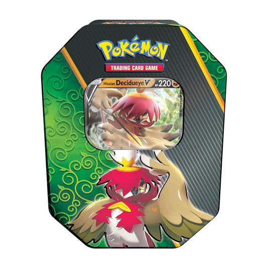 Pokémon Divergent Powers Gift Tin - Hisuian Decidueye V