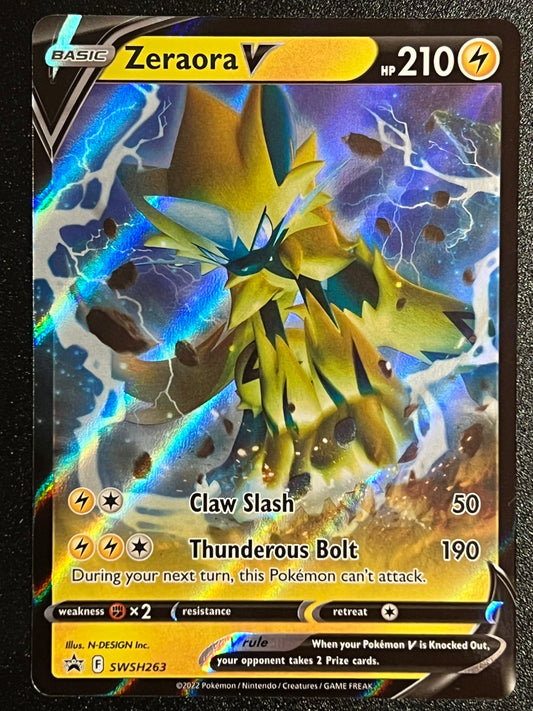 Zeraora V - SWSH263 Holo Promo Black Star