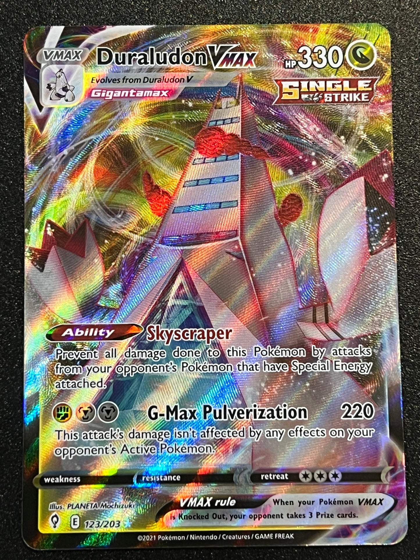 Duraludon VMax - 123/203 Evolving Skies Rare Holo VMax – Jarvvos