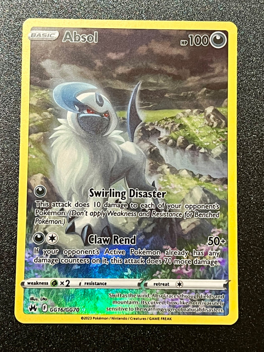 GG16/GG70 Absol - Pokémon Crown Zenith Holo Rare