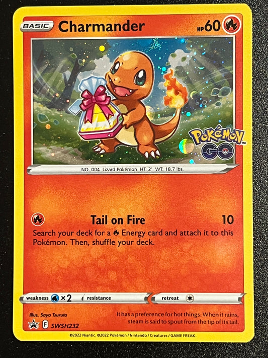 Charmander - SWSH232 Holo Promo Black Star