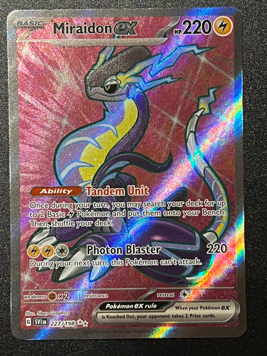 227/198 Miraidon Ex - Pokémon Scarlet/Violet Base Ultra Rare