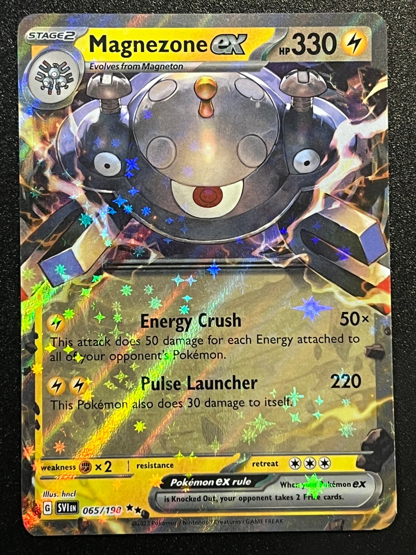 065/198 Magnezone Ex - Pokémon Scarlet/Violet Double Rare