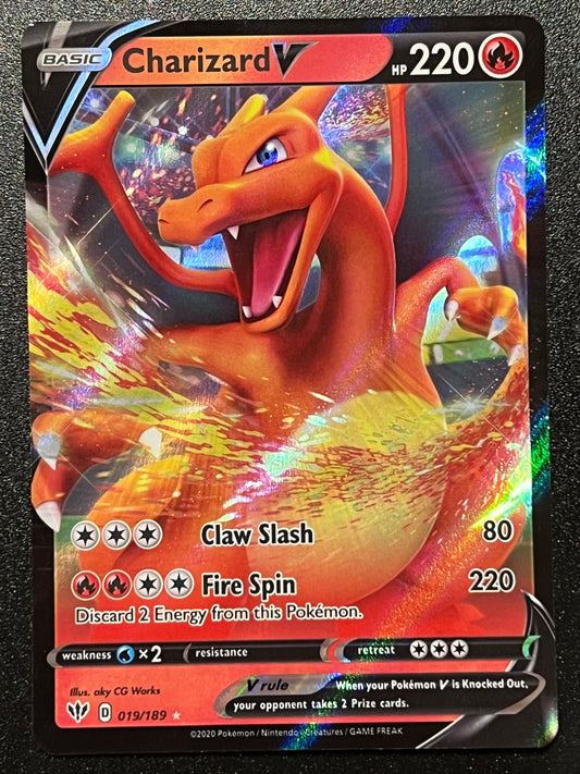 019/189 Charizard V - Pokémon Darkness Ablaze Ultra Rare