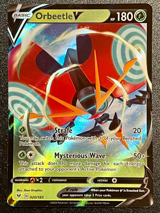 Genesect V - 185/264 Fusion Strike Rare Holo V – Jarvvos