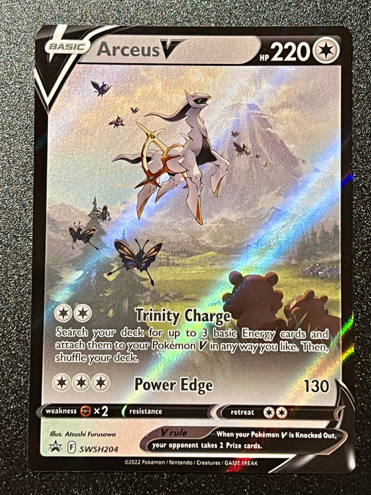 Arceus V - SWSH204 Holo Promo Black Star