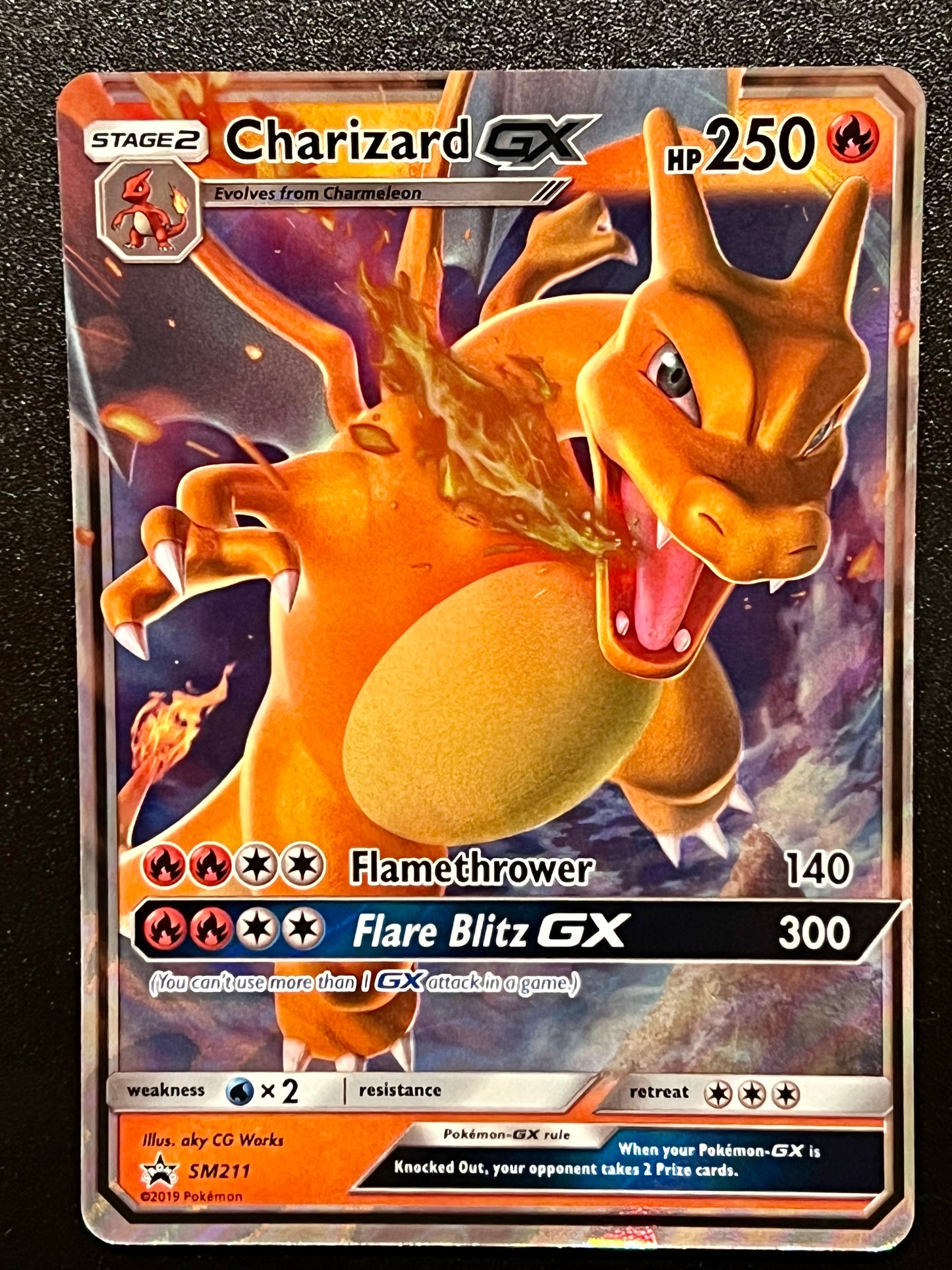 SM211 Charizard Gx - Pokémon Black Star Promo