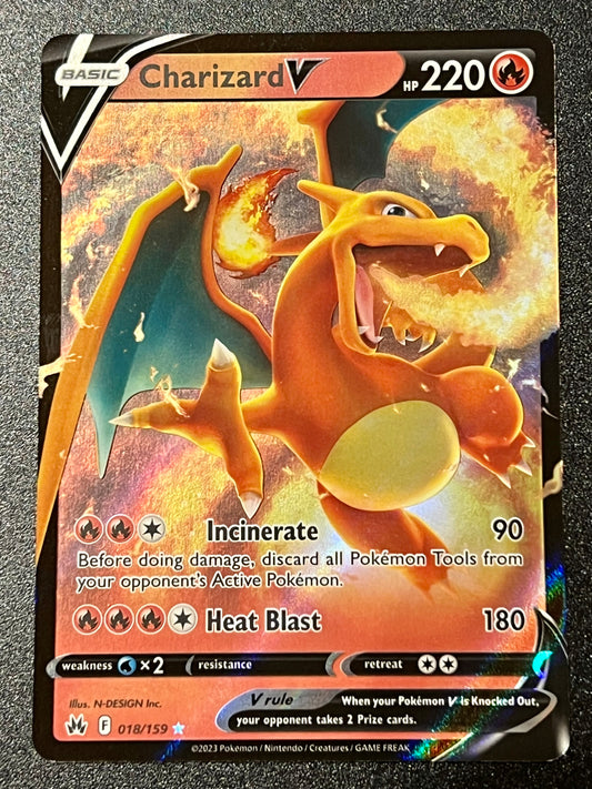 018/159 Charizard V - Pokémon Crown Zenith Ultra Rare