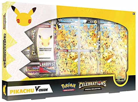 Pokémon TCG: SwSh07.5 - Celebrations Pikachu V-Union Box